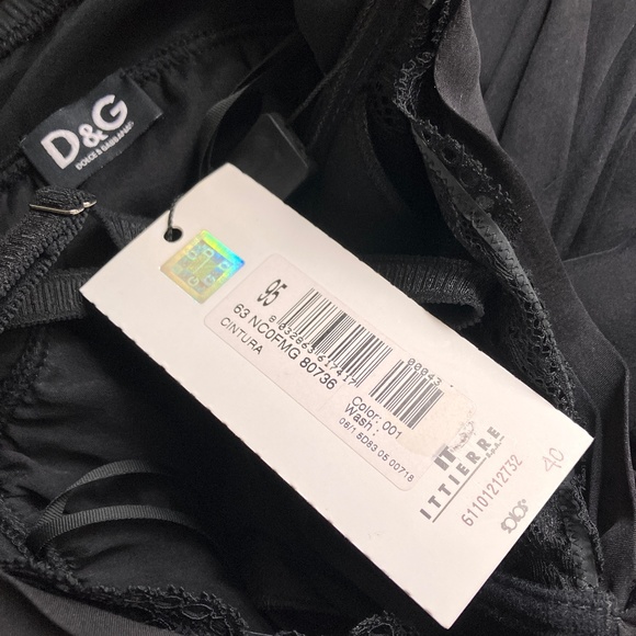 NWT D&G SILKY BOW TOP - Picture 4 of 14